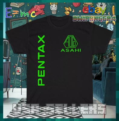 NEW TEE SHIRT ASAHI PENTAX CAMERA NEW LOGO T-SHIRT AMERICAN LOGO T-SHIRT