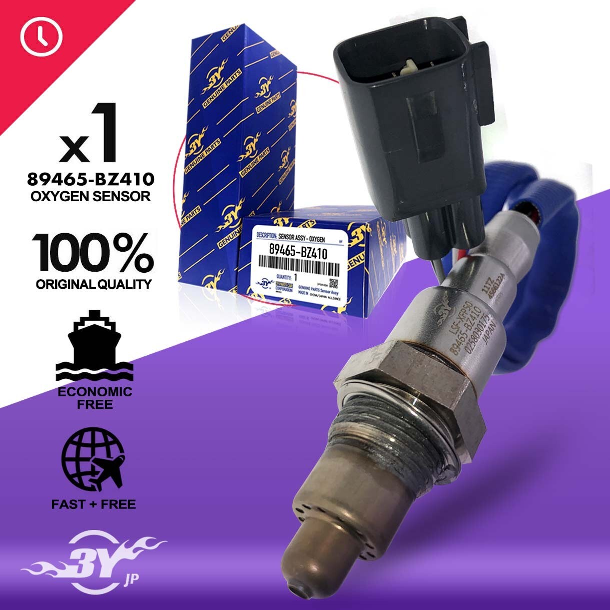 New Oxygen sensor 89465-BZ410 Fit For Toyota, Perodua Axia