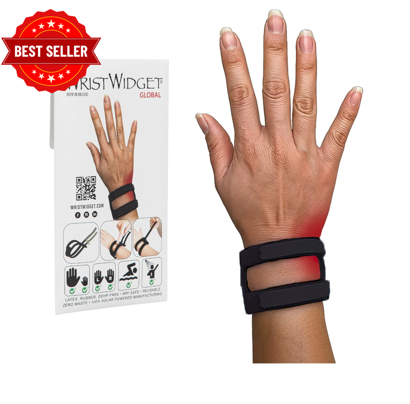 (TM) - Patented, Adjustable Support, Wrist Brace for TFCC Tear- Triangular Fibro