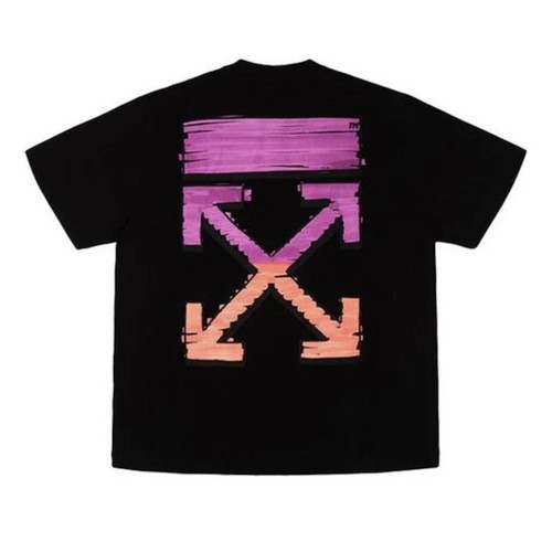 Tシャツ・カットソー Off-White Woman T-Shirt Pink OWAA049S24JER001 3636 Off-White Laundry Casual T-Shirt - Women | OWAA049S24JER0013636