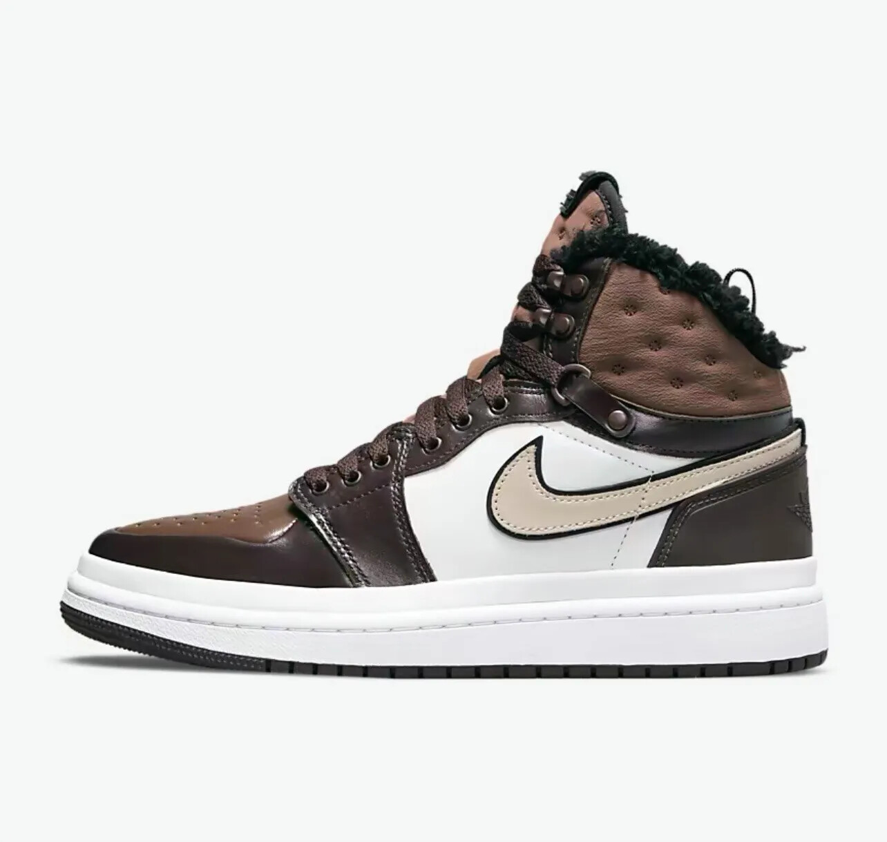 Pre-owned Jordan Nike Wmns Air  1 Acclimate Brown Basalt Dc7723-200 Women's Size