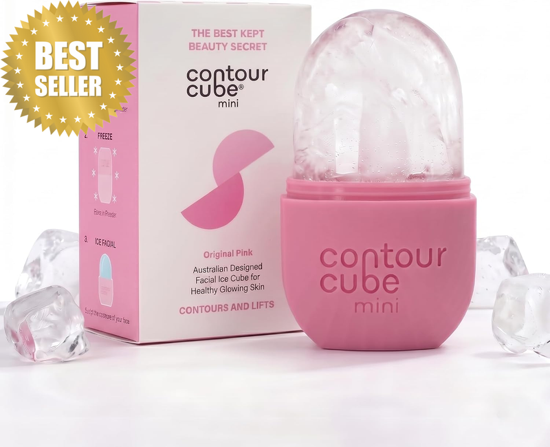 Mini - Revolutionary Ice Roller for Sculpting & De-Puffing - Face Ice Roller & M