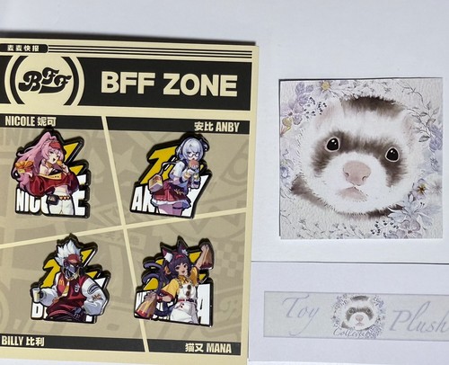 Mihoyo Zenless Zone Zero McDonald's Collab Character Metal