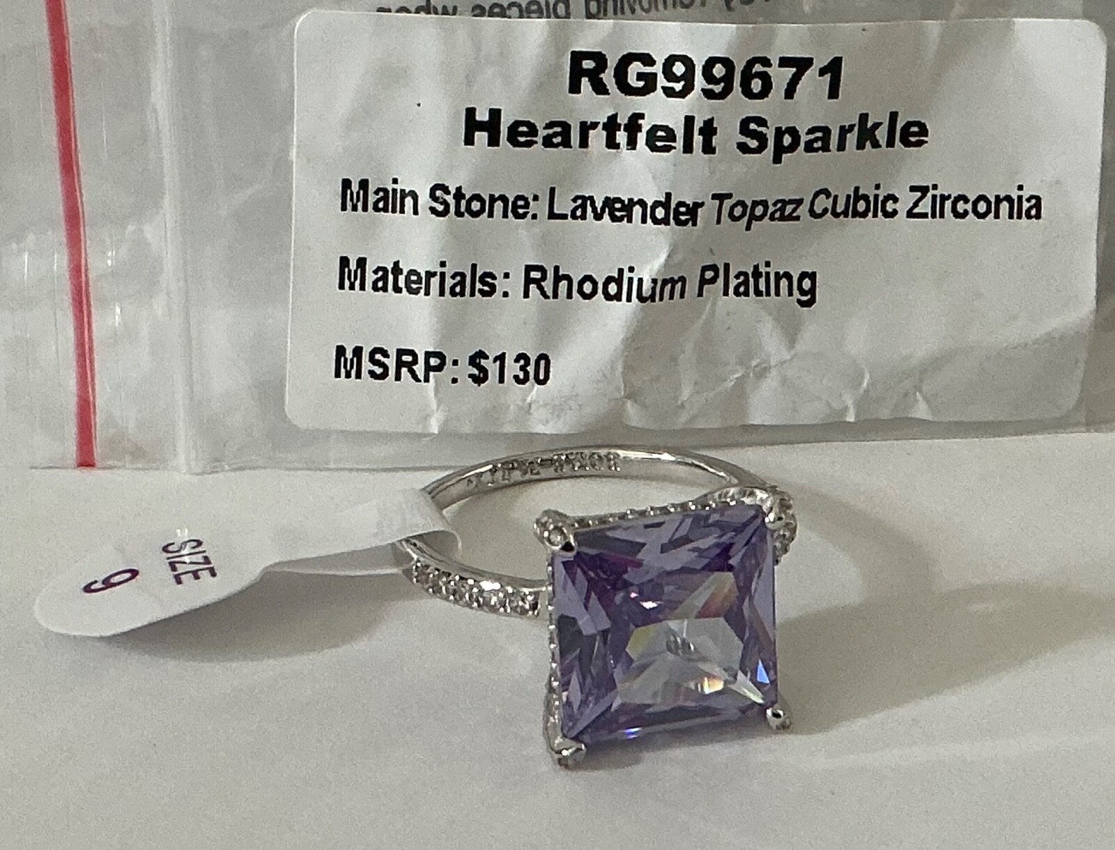 Bomb Party Ring “Heartfelt Sparkle