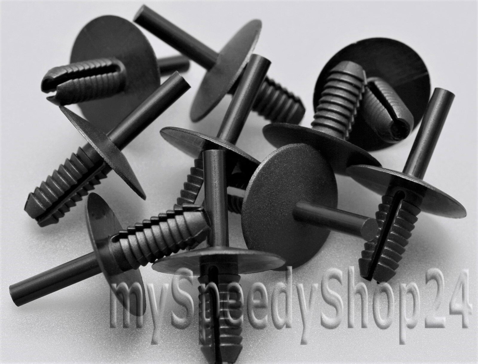 Kit De 100 Clips Et Vis De Fixation Pour Voiture - 36 Vis + 36 U-Clips, Acier Galvanisé, Pour Panneaux De Porte, Pare-Chocs, Ailes - Réparation Carrosserie - 4