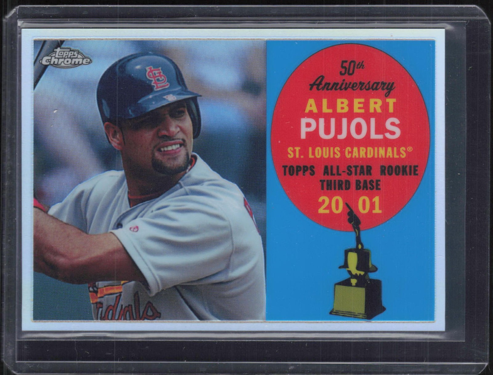 2008 Topps Chrome All Star Rookie Team Refractor Albert Pujols /400