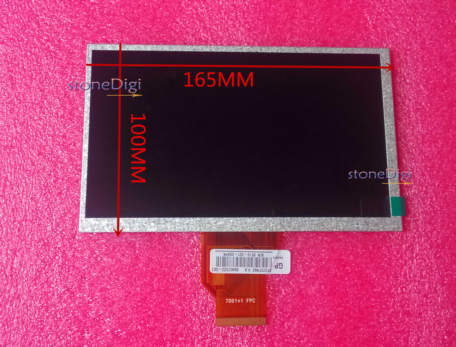 New 7 Inch LCD Display Screen Panel AT070TN92 V.X For New 7 Inch LCD Display Screen Panel AT070TN92 V.X For