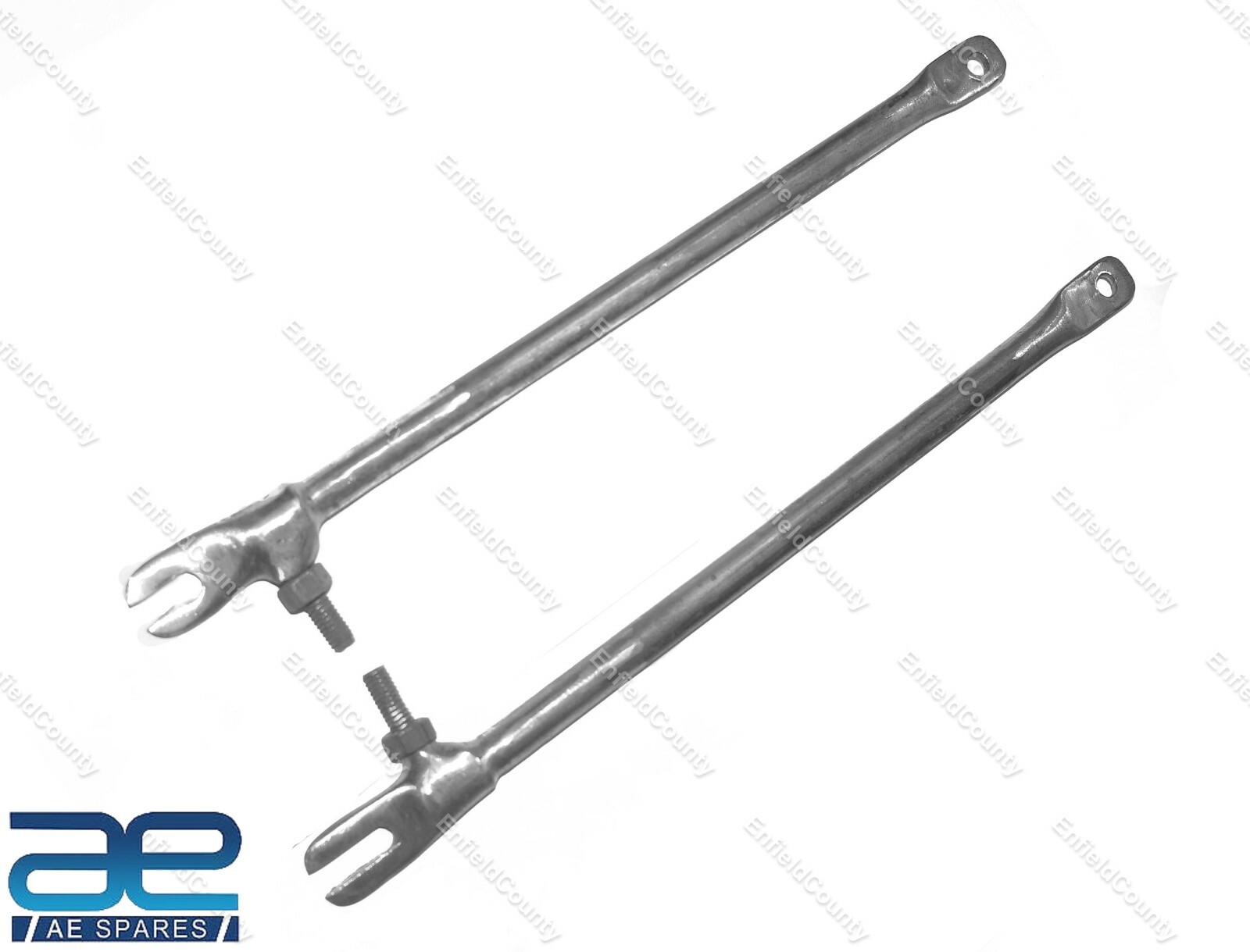 Front Rear Mudguard Stays Bare Metal Girder Fork Type BSA M20 M21 M33 Model