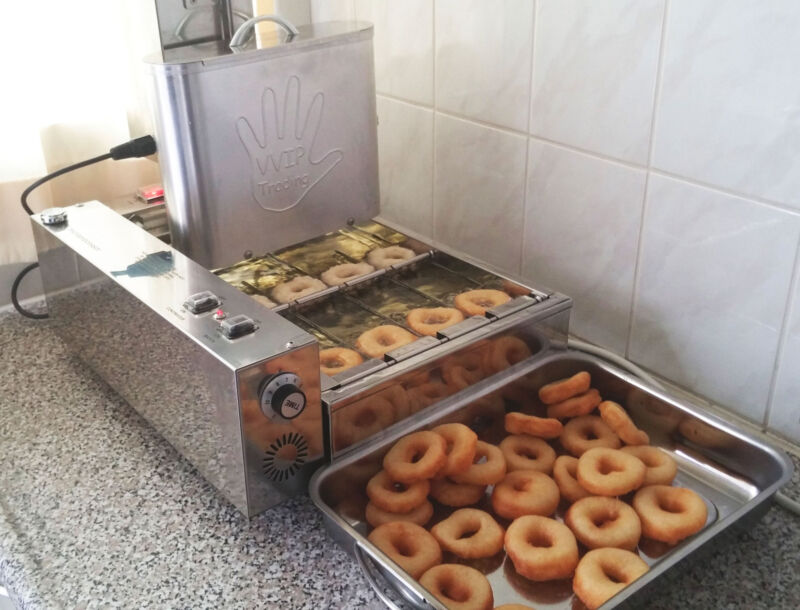 **1150 d/hour Fully Automatic Professional Mini Donut Machine EU made commercial