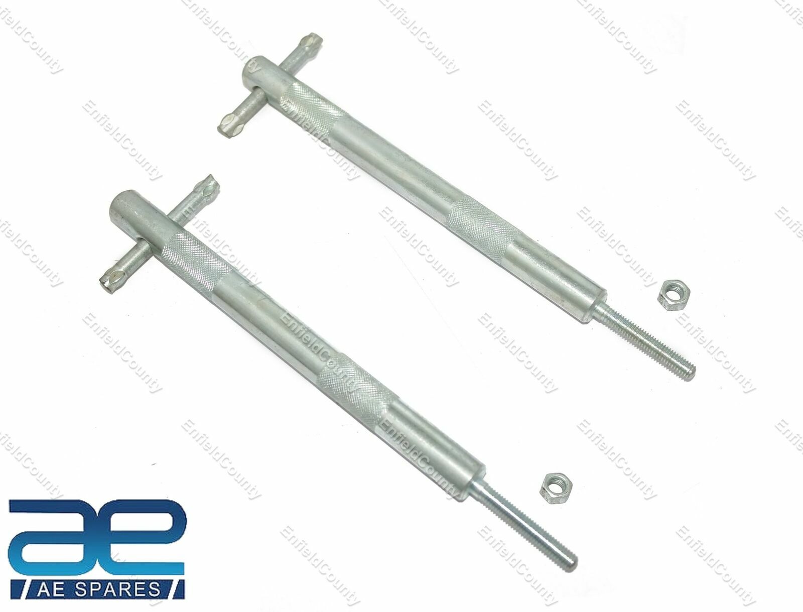 Lambretta T Bars Pair Magnet Flange Gearbox End Plate Removal Pair 