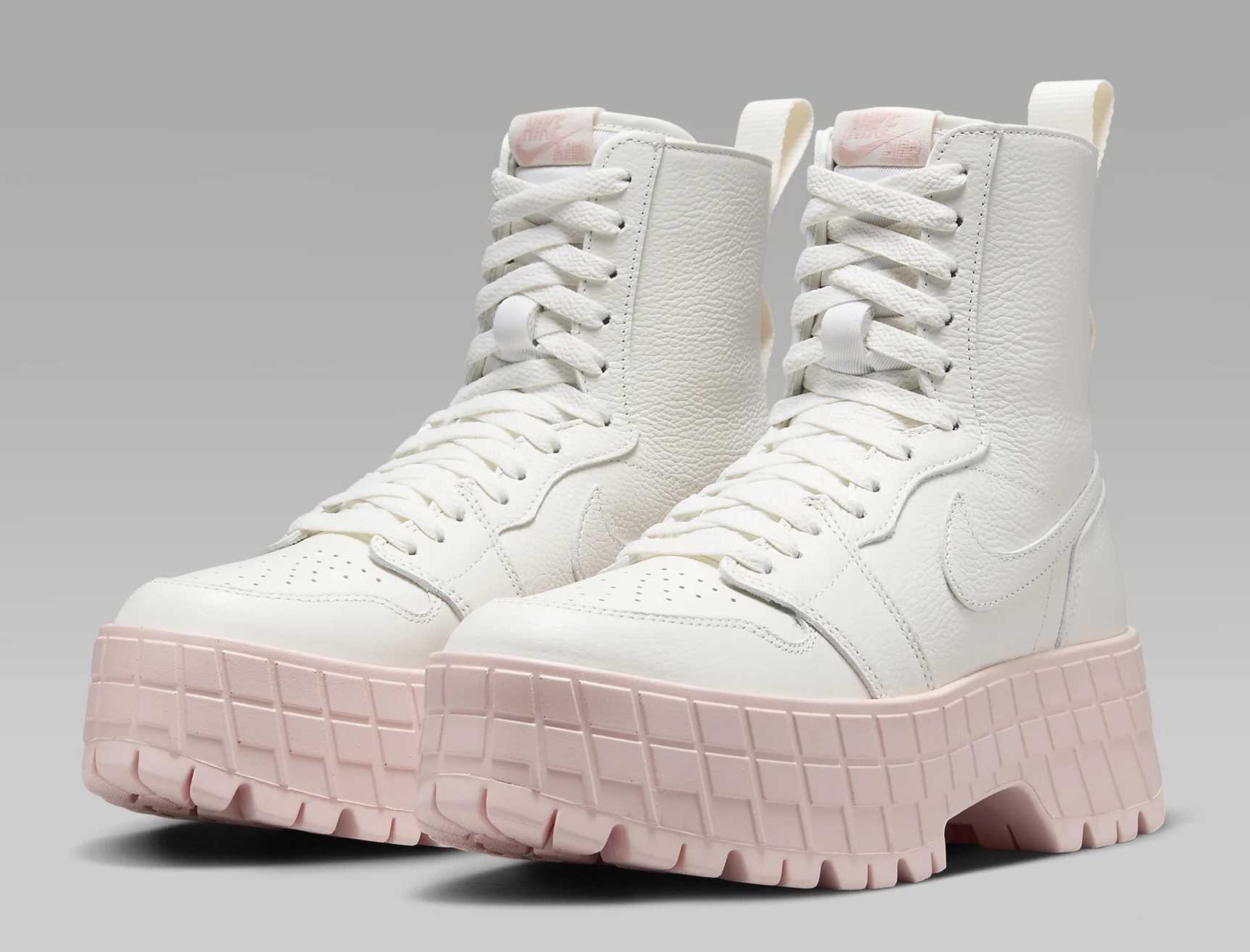 Pre-owned Nike Fj5737-116  Air Jordan 1 Brooklyn Legend Pink (women's)