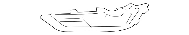 Genuine Ford Outer Grille F1EZ-17B814-B