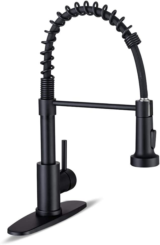 With Pull Down Sprayer Commercial Industrial Stainless Steel Sin