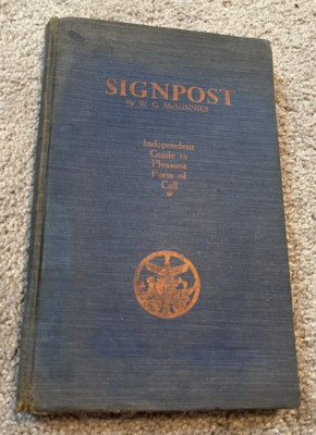 SIGNPOST W G McMinnies 1953 Simpkin Marshall Ltd Hardcover Britain Ireland
