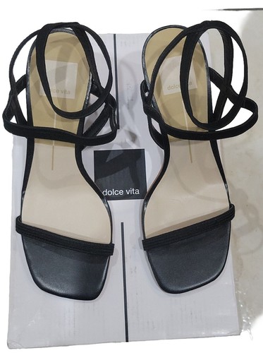 dolce vita sandals 7M NIXON BLACK ELASTIC new womens. | eBay