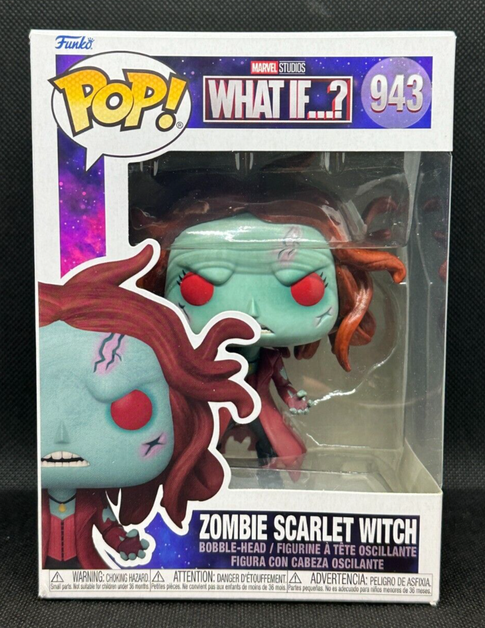 Funko Pop Zombie Scarlet Witch 943 Marvel Studios What If