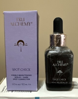 NIB SEALED Tru Alchemy Spot Check  Targeted Brightening Serum HYALURONIX 1 fl oz