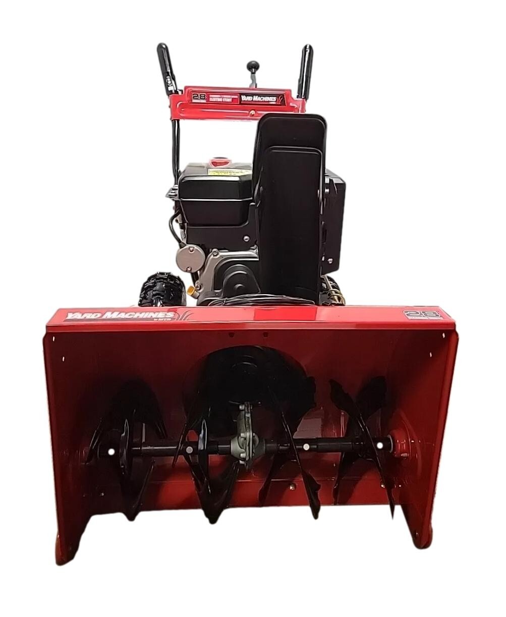 YARD-MAN 除雪機 10-28 MTD Yard Machines Prosumer Two-Stage (28