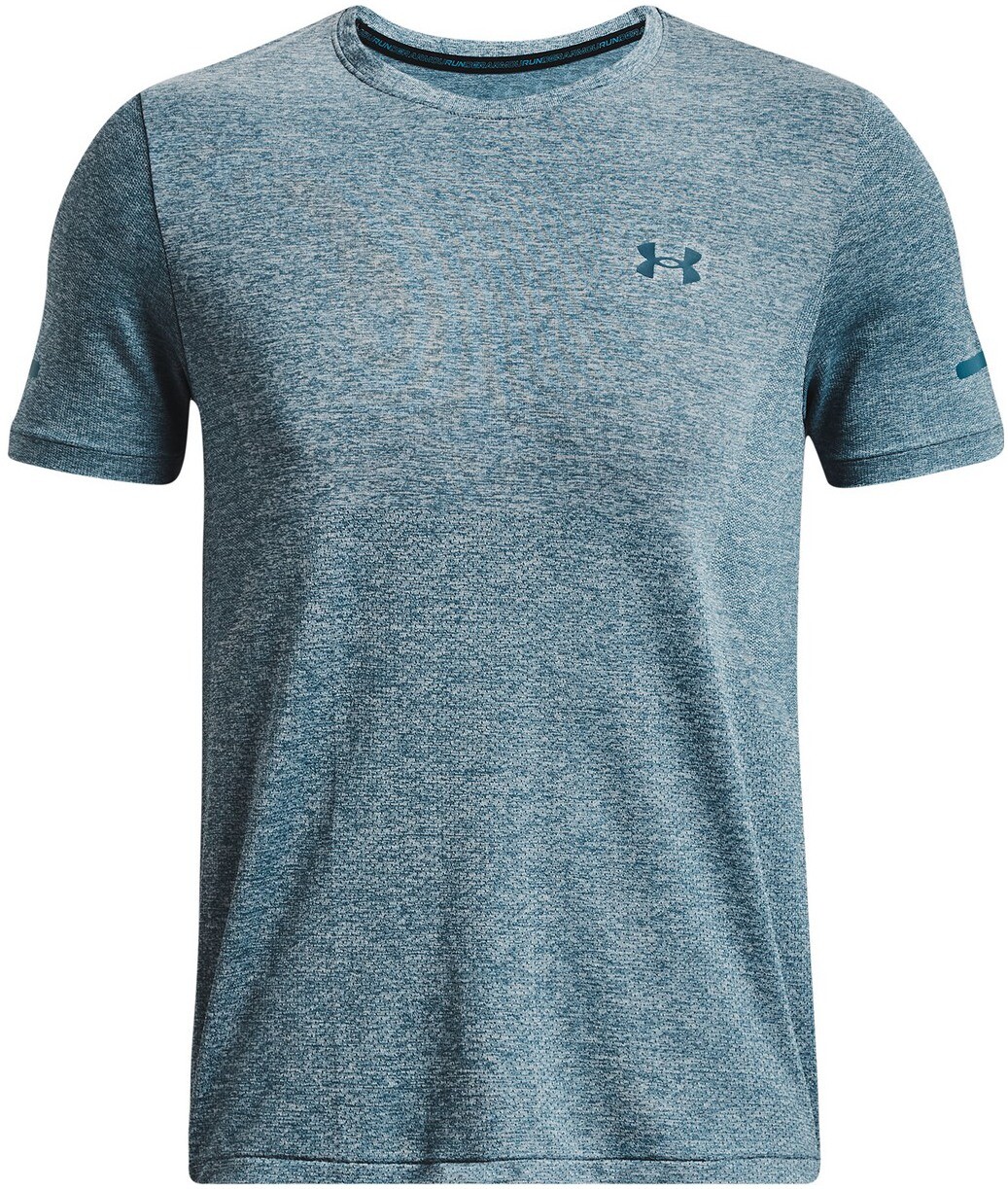

Under Armour Mens UA Seamless Stride Short Sleeve SS Blue 1375692-414, Синий