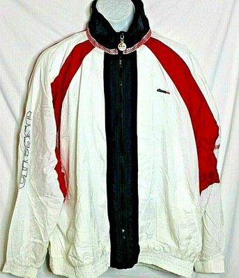 mens vintage ellesse light blue sweater vest w snap closure size large 284908794921