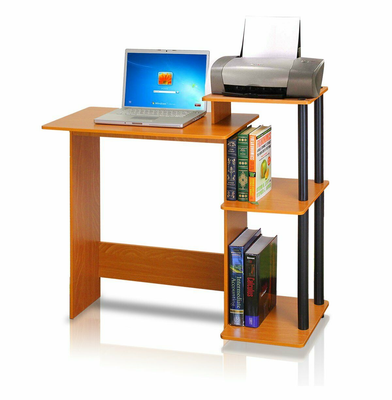 Computer Desk Black Table Small Home Office Laptop Compact