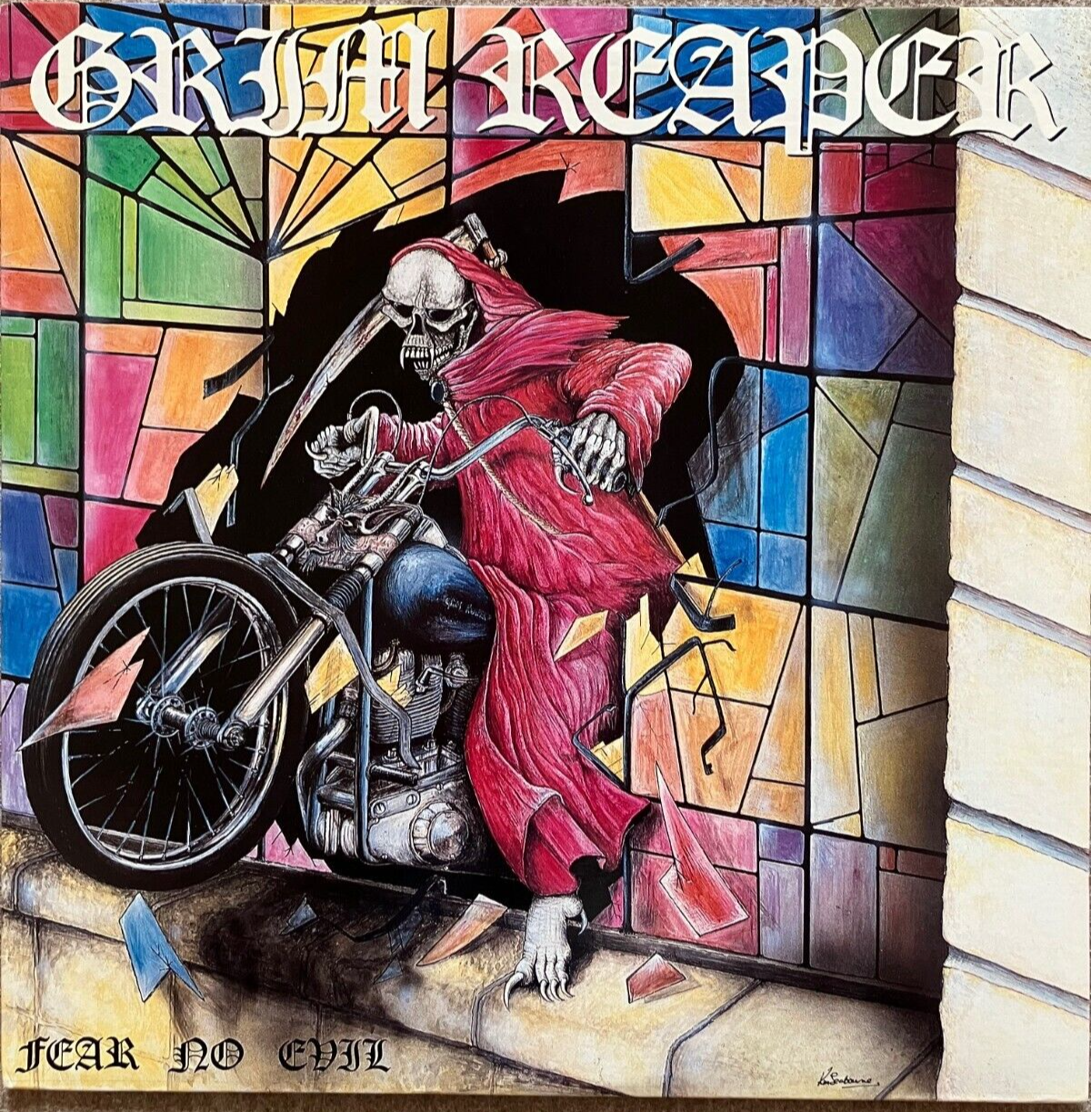 Fear No Evil / Grim Reaper , 1985 RCA AFL1-5431-A USA LP