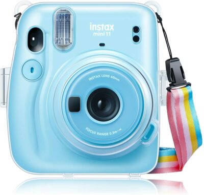 For Fujifilm Instax Mini 11 Instant Film Camera Crystal Case Hard Shell Cover