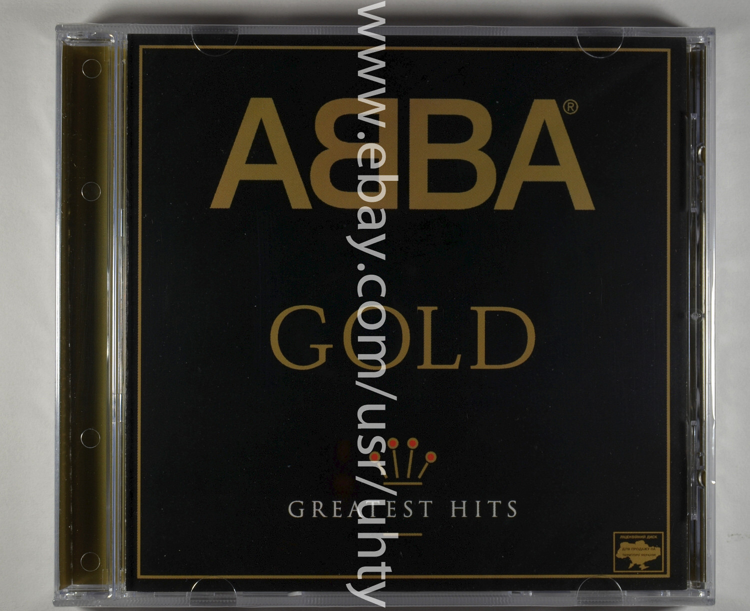 ABBA GOLD GREATEST HITS RARE UKR ORIGINAL EUROPOP DISCO CD