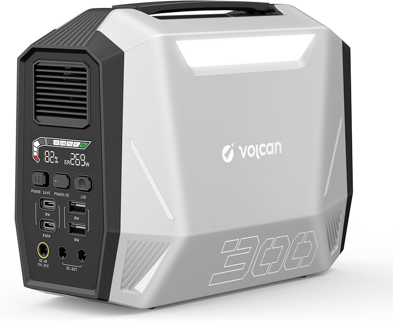 Portable Power Station 300w(peak 600w) 299wh Electric Fast Charg