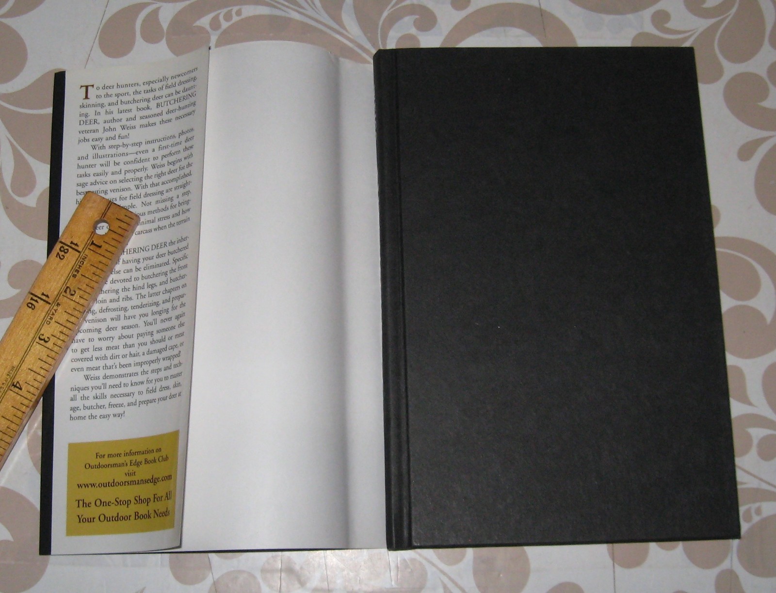 Butchering Deer from Outdoors-man's Edge hardback w/jacket, John Weiss free ship