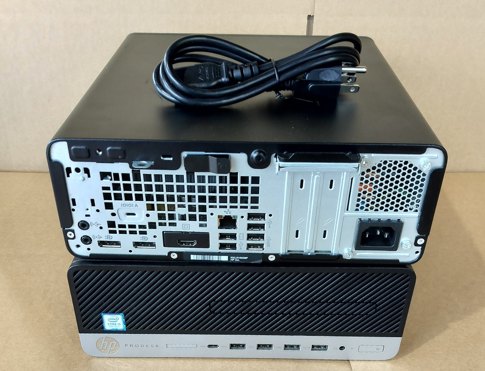 HP ProDesk 600 G4 SFF i5-8600 16GB Ram 256GB M.2 NVMe SSD
