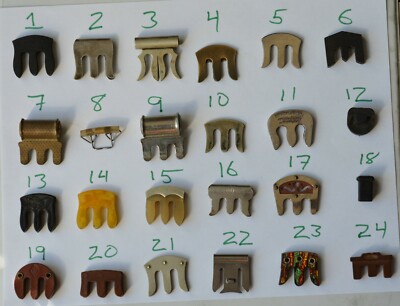 Assorted Vintage Violin Mutes
