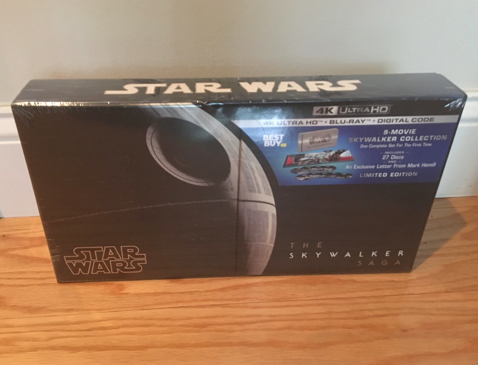 Star Wars The Skywalker Saga 9 Movie Collection 4K Blu-ray Digital NEW OOP RARE | eBay Star Wars The Skywalker Saga 9 Movie Collection 4K Blu-ray Digital NEW OOP RARE | eBay