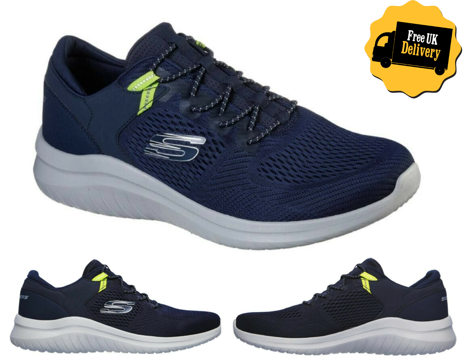 navy trainer shoes