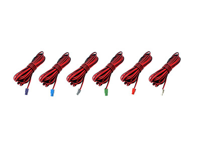 6X Speaker Home Theater Sound Red Black Wire Cord Cable For SONY Home Cinema