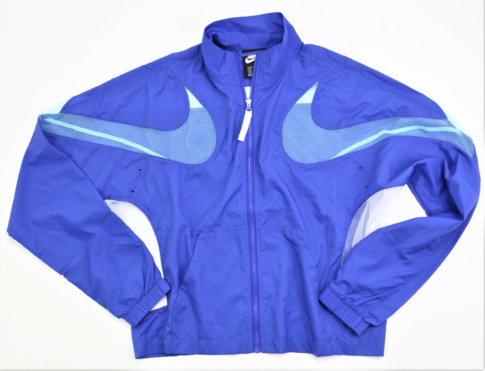 

Новая женская тканая куртка Nike Air Max CZ8284-433 Размеры SM Hyper Blue/White $120, Синий