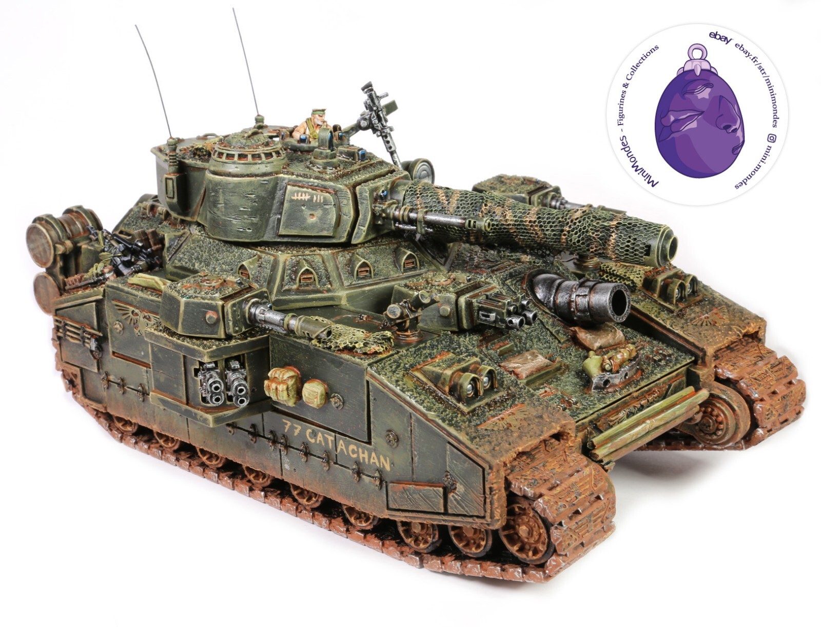 Warhammer 40,000 Baneblade プラモデル Warhammer 40k, Modular, Magnetized, All in 1, Baneblade