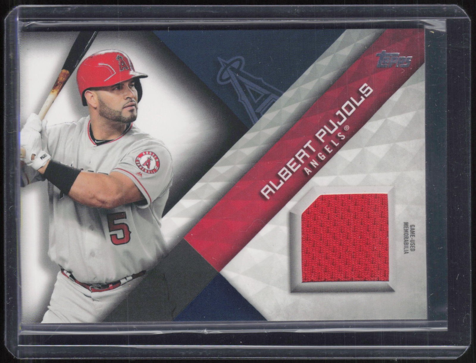 2018 Topps Major League Material Series 2 Albert Pujols Game Used Jersey