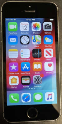 Apple iPhone 5s 16GB Space Gray Sprint Unlocked A1453 CDMA GSM