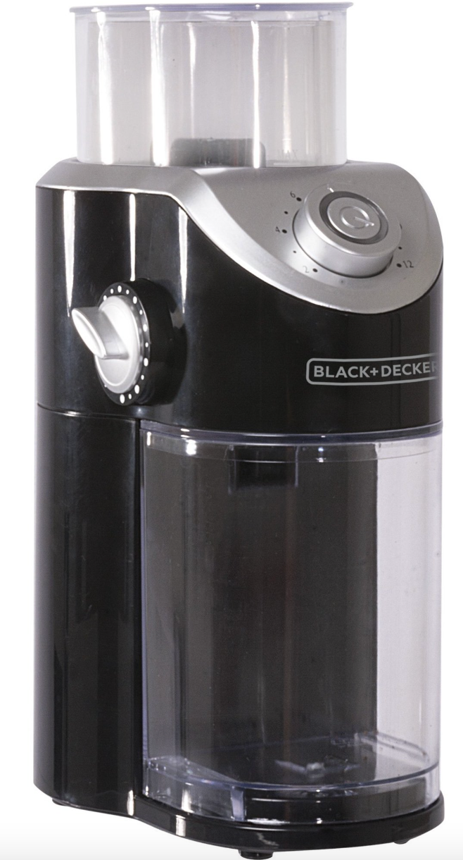 Black & decker burr mill coffee grinder outlet