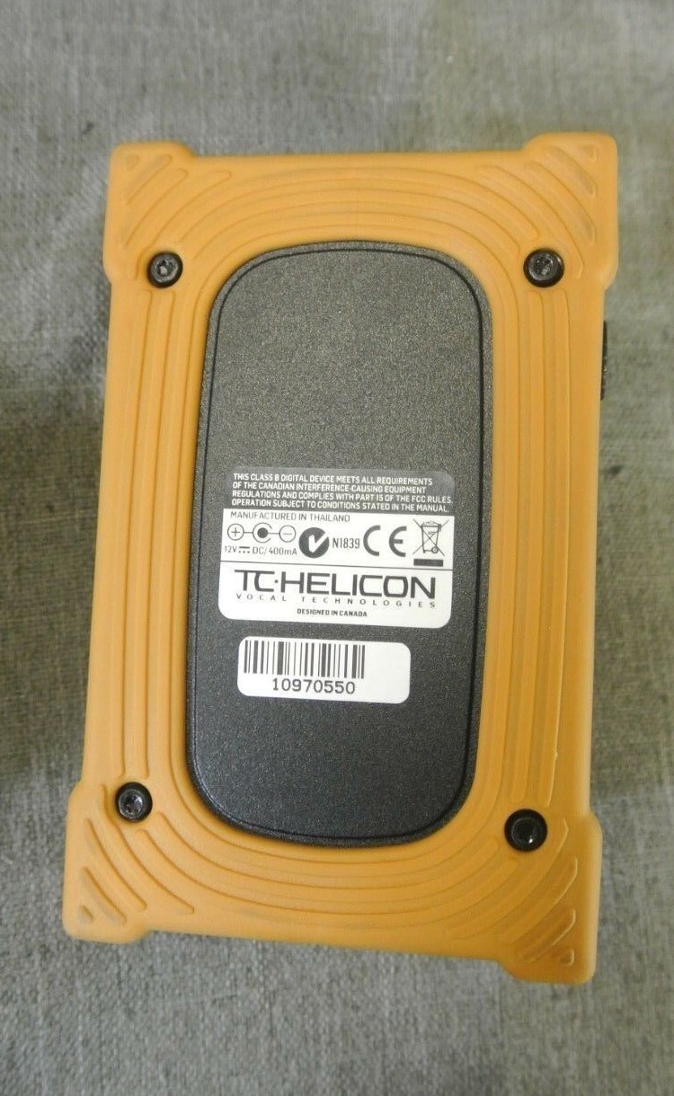 TC-HELICON T1 ADAPTIVE TONE & DYNAMICS EFFECTS PEDAL IN ORGNL BOX (195732-1 GN)