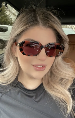 Pre-owned Gucci Gg1535s-005 Orange Sunglasses In Purple