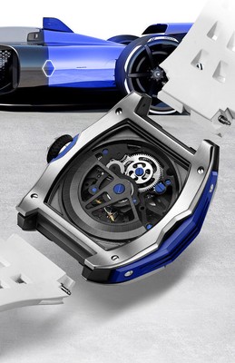Pre-owned Bonest Gatti Men Automatic Watch Luxury Fashion Tonneau Mechanical Wristwatch