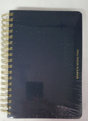 Full Focus Planner -Linen Spiral bound- 6X9 NEW