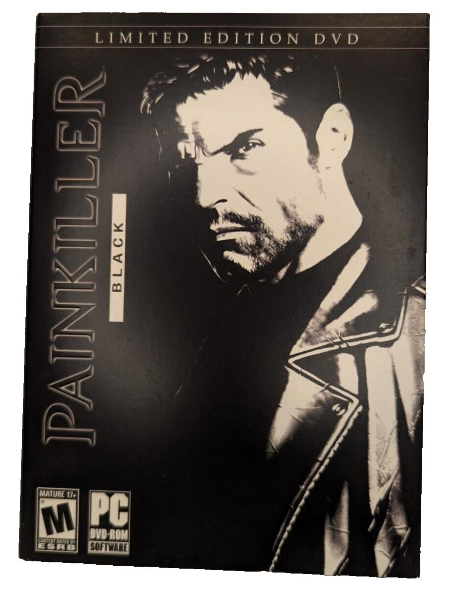 Painkiller: Black -- Limited Edition DVD (PC, 2005) SEALED