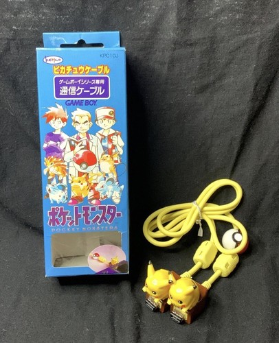 Nintendo Game Boy Pokemon Pikachu & Pokeball Link Connector