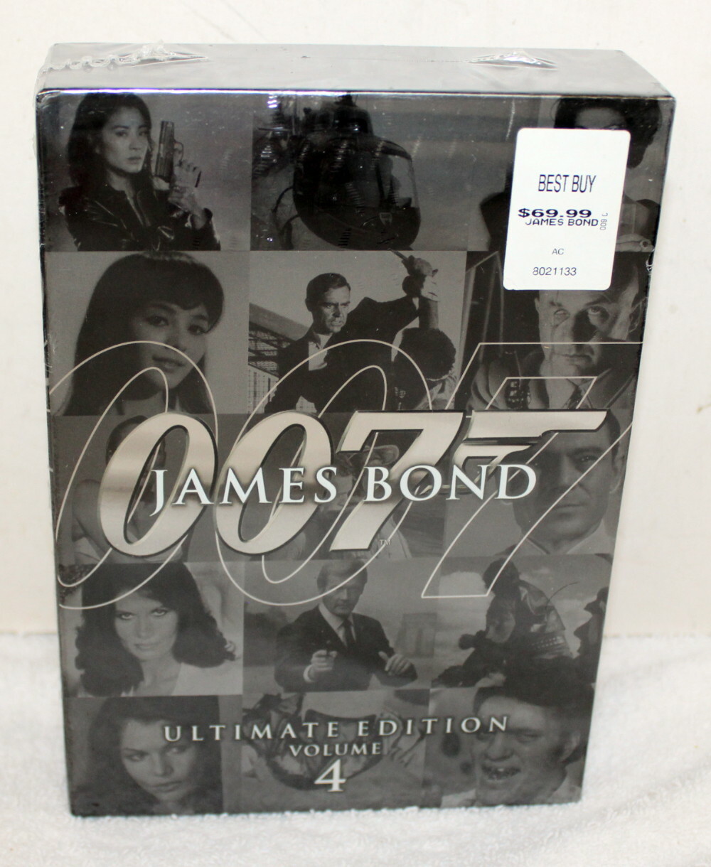 James Bond 007 Ultimate Edition Vol 4 ~ New / Sealed 10 Disc Set James Bond 007 Ultimate Edition Vol 4 ~ New / Sealed 10 Disc Set