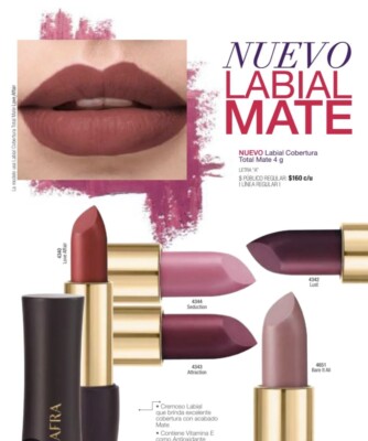 Jafra Full Coverage Matte Lipstick   Love Affair.