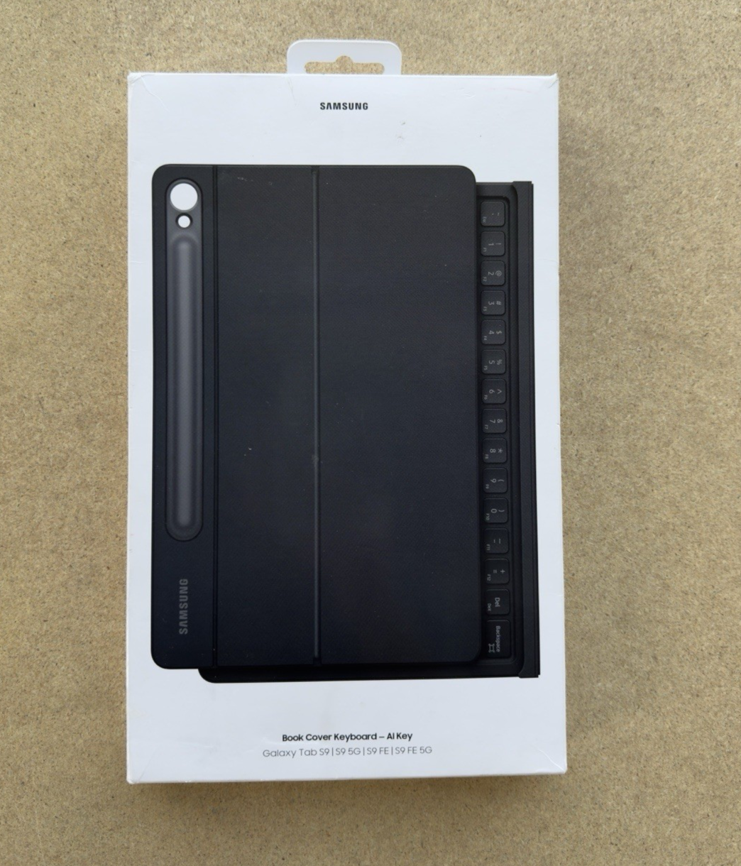 Samsung Book Cover Keyboard AI Key for Galaxy Tab S9 / 5G