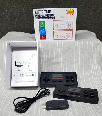 Extreme Mini Game Box Wireless HDMTV Two Players fun Children Game